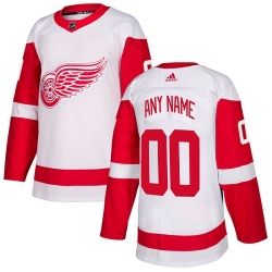 Men Women Youth Toddler Youth White Jersey - Customized Adidas Detroit Red Wings Away