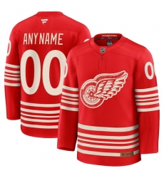 Men Women Youth fanatics red detroit red wings centennial premium custom jersey