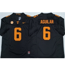 Men Tennessee Volunteers 6 Joey Aguilar Black 2025 F U S E Stitched Jersey Men Tennessee Volunteers 6 Joey Aguilar Black 2025 F U S E Stitched Jersey