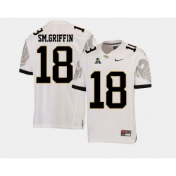 Men Ucf Knights Shaquem Griffin White College Football Aac Jersey