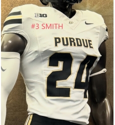 PURDUE #3 SMITH White Stitched NCAA Jersey PURDUE #3 SMITH White Stitched NCAA Jersey