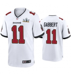 Men Blaine Gabbert Buccaneers White Super Bowl Lv Game Jersey