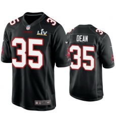 Men Jamel Dean Buccaneers Black Super Bowl Lv Game Fashion Jersey