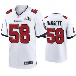 Men Shaquil Barrett Buccaneers White Super Bowl Lv Game Jersey