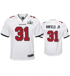 Youth Antoine Winfield Jr. Buccaneers White Super Bowl Lv Game Jersey Youth Antoine Winfield Jr. Buccaneers White Super Bowl Lv Game Jersey