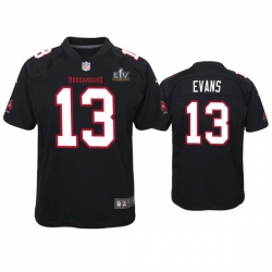 Youth Mike Evans Buccaneers Black Super Bowl Lv Game Fashion Jersey
