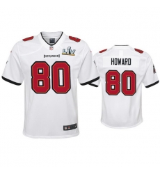 Youth O.J. Howard Buccaneers White Super Bowl Lv Game Jersey Youth O.J. Howard Buccaneers White Super Bowl Lv Game Jersey