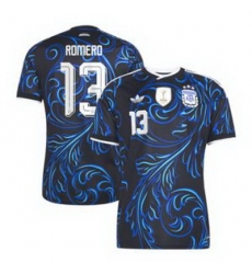 Youth 13Cristian Romero Argentina National Team adidas 2026 Away Replica Jersey Black 2 Youth 13Cristian Romero Argentina National Team adidas 2026 Away Replica Jersey Black 2