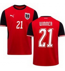 Youth 21 Austria Patrick Wimmer World Cup Away Replica Jersey  1