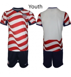 USA FIFA World Cup 2026 Soccer Red Home Jersey Blank USA FIFA World Cup 2026 Soccer Red Home Jersey Blank
