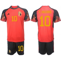 Men FIFA 2022 Belgium Soccer Jersey 014