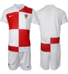 Men Colombia Team Custom White Red 2024 25 Home Soccer Jersey Suit