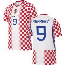 Men 9 Croatia Andrej Kramaric Away Replica World Cup   1