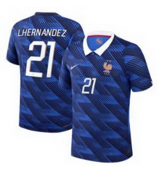 Men 21Lucas Hernandez France Jersey 2 Men 21Lucas Hernandez France Jersey 2