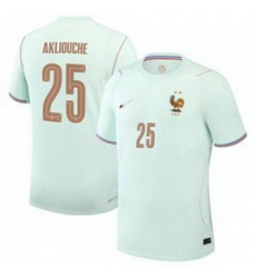 Men 25Maghnes Akliouche France Jersey   1