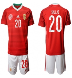 Mens Hungary Short Soccer Jerseys 002 Mens Hungary Short Soccer Jerseys 002
