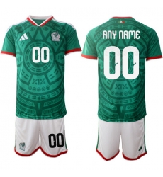 Mexicoa 2026 FIFA World Cup Soccer Jersey Green CUSTOM Mexicoa 2026 FIFA World Cup Soccer Jersey Green CUSTOM