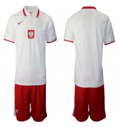 Mens Poland Short Soccer Jerseys 009 Mens Poland Short Soccer Jerseys 009