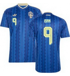 Men 9 Sweden Alexander Isak World Cup Replica Jersey  2