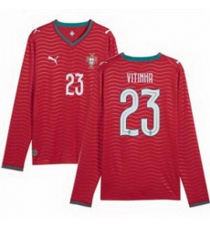 Men 23 Portugal Vitinha Home Replica Jersey 2 Men 23 Portugal Vitinha Home Replica Jersey 2