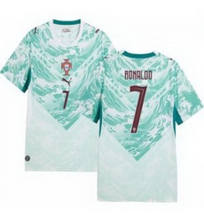 Men 7 Portugal Replica Cristiano Ronaldo Long Sleeve Away Jersey 1 Men 7 Portugal Replica Cristiano Ronaldo Long Sleeve Away Jersey 1