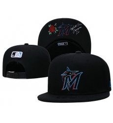 Miami Marlins Snapback Cap 25907 Miami Marlins Snapback Cap 25907