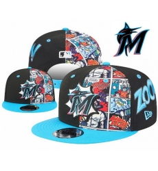 Miami Marlins Snapback Cap 26C P063 Miami Marlins Snapback Cap 26C P063
