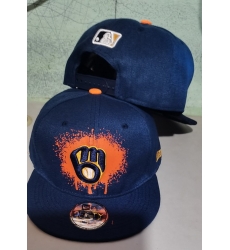 Milwaukee Brewers Snapback Cap 25K V873 Milwaukee Brewers Snapback Cap 25K V873