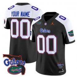 Men Women Youth Florida Gators ACTIVE PLAYER Custom Black Alternate 2024 F U S E  Florida Patch Vapor Limited Stitched Football Jersey