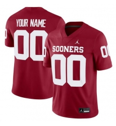 Men Oklahoma Sooners Active Player Custom Red Stitched Football Jersey Men Oklahoma Sooners Active Player Custom Red Stitched Football Jersey