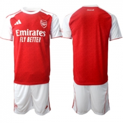 Men Arsenal 2026 Soccer Jerseys Red White BLANK
