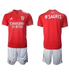 Men Benfica Soccer Blank Jersey 002 Men Benfica Soccer Blank Jersey 002