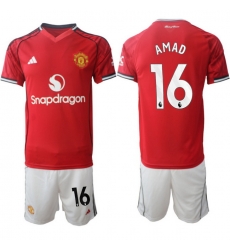 Men Manchester United 2026 Soccer Jerseys Red #16 AMAD Men Manchester United 2026 Soccer Jerseys Red #16 AMAD