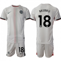 Men Chelsea 2026 Soccer Jerseys White #18 NKUNKU