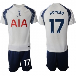 Men Tottenham Hotspur 2026 Soccer Jerseys White #17 ROMERO