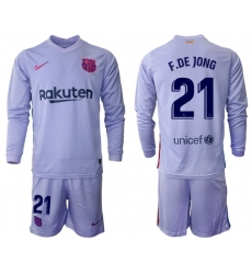 Men Barcelona Long Sleeve Soccer Jerseys 537 Men Barcelona Long Sleeve Soccer Jerseys 537