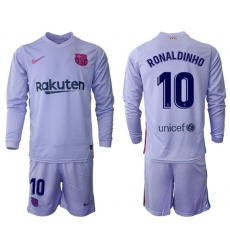 Men Barcelona Long Sleeve Soccer Jerseys 549 Men Barcelona Long Sleeve Soccer Jerseys 549