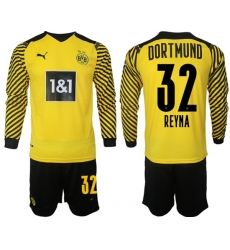 Men Borussia Dortmund Long Sleeve Soccer Jerseys 502 Men Borussia Dortmund Long Sleeve Soccer Jerseys 502