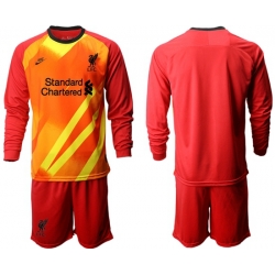Men Liverpool Long Sleeve Soccer Jerseys 531