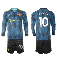 Men Manchester United Long Sleeve Soccer Jerseys 553 Men Manchester United Long Sleeve Soccer Jerseys 553