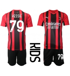 Kids AC Milan Soccer Jerseys 011 Kids AC Milan Soccer Jerseys 011