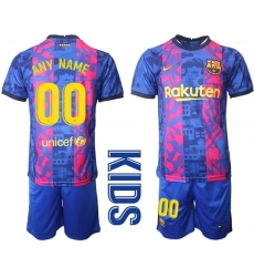 Kids Barcelona Soccer Jerseys 001 Customized Kids Barcelona Soccer Jerseys 001 Customized