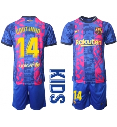 Kids Barcelona Soccer Jerseys 005 Kids Barcelona Soccer Jerseys 005
