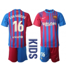 Kids Barcelona Soccer Jerseys 047 Kids Barcelona Soccer Jerseys 047