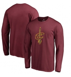 Cleveland Cavaliers Men Long T Shirt 002 Cleveland Cavaliers Men Long T Shirt 002