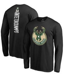 Milwaukee Bucks Men Long T Shirt 007 Milwaukee Bucks Men Long T Shirt 007