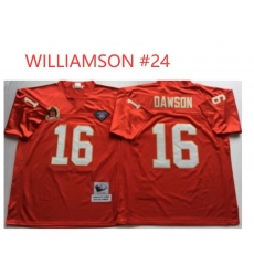 WILLIAMSON #2 Chiefs M&N Throwback Stitched Jersey