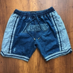 Los Angeles Lakers Basketball Shorts 003
