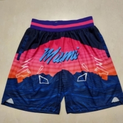 Miami Heat Basketball Shorts 037