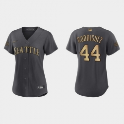 Women Julio Rodriguez Seattle Mariners 2022 Mlb All Star Game Replica Charcoal Jersey